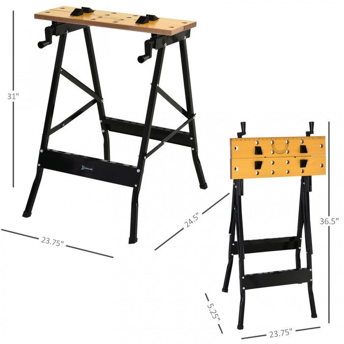 Durhand Chevalet D'etabli Pliable