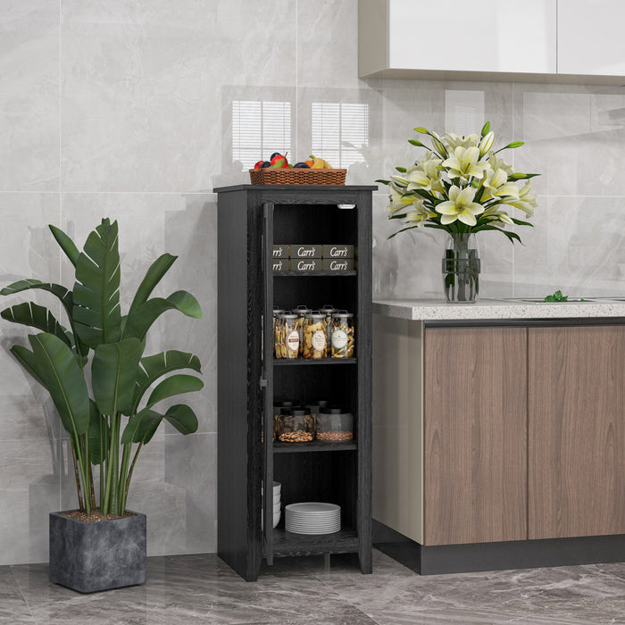 HOMCOM Garde-manger de cuisine autoportant, armoire de rangement