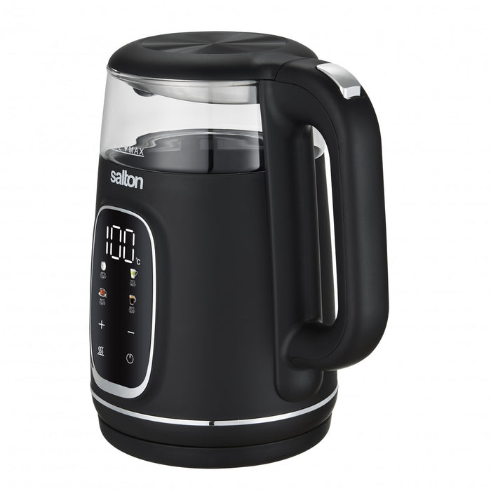 Bouilloire tactile numerique en verre Salton - 1,7 L