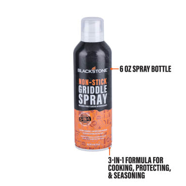 Spray pour plaque de cuisson antiadhesive Blackstone 6 oz - 4123CA