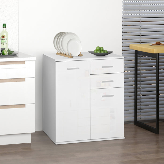 Console Buffet d'Entree avec Rangement, Organisateur