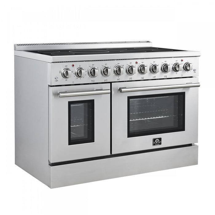 Cuisiniere electrique Paolo 48 pouces, acier inoxydable, 6,7 pi³ - FFSEL6011-48