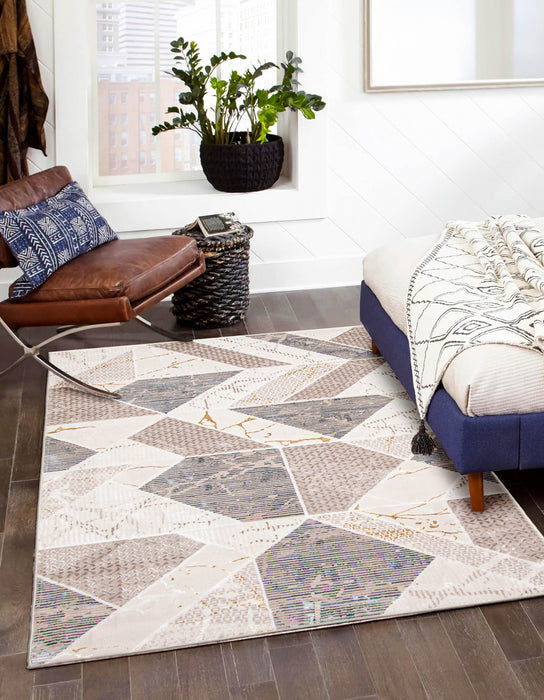 Carpette Paige ivoire - 8 pi 0 po x 10 pi 0 po   