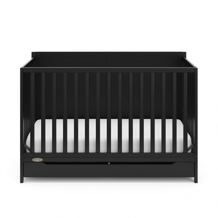 Graco Melrose Lit de bebe convertible 5-en-1 avec tiroir - Noir