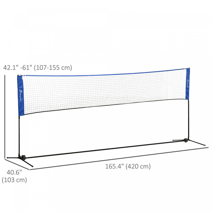 Soozier 14ft Filet De Badminton, Pour Volleyball, Tennis, Badminton