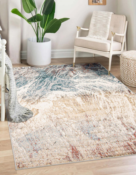 Carpette Tribeca bleu sarcelle - 8 pi 0 po x 10 pi 0 po