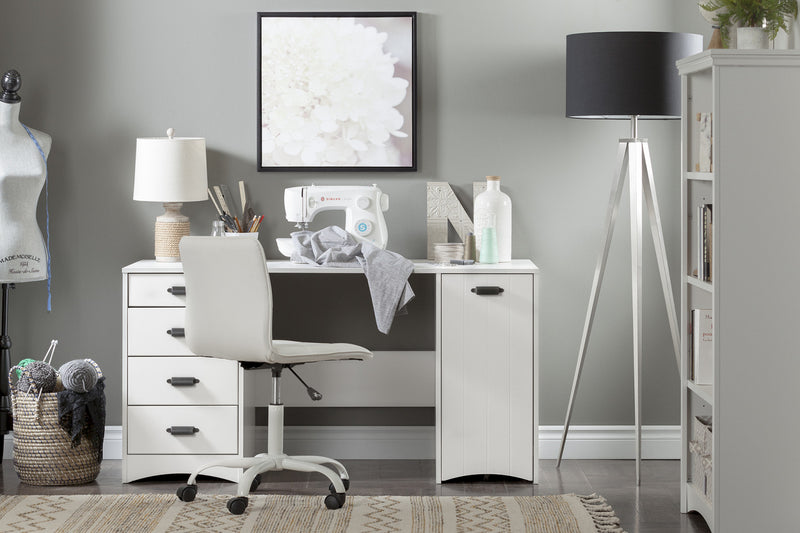 Artwork Table De Couture - Blanc Solide