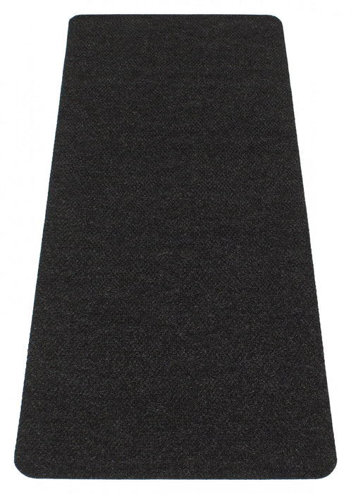 Tapis Interieur/Exterieur Hobnail Moderne 2'6\" x 6'7\" en Noir