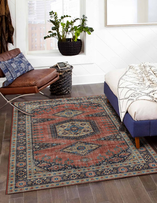 Tapis Traditionnel Tracy 8'0\" x 10'0\" en Orange