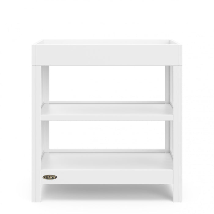 Graco Teddi Table a langer avec matelas a langer resistant a l’eau - Blanc