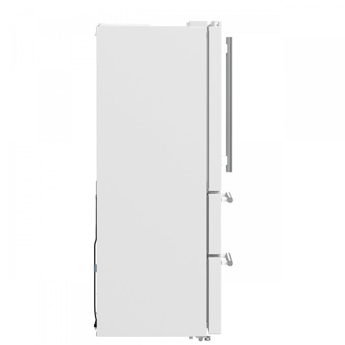 Refrigerateur Espresso Moena de 36 po a portes francaises, blanc, 19,2 pi³ – FFRBI1820-36WHT