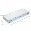 Soozier High Quality 11.5 gram Poker Chips Set with Silver Aluminum Case, 500 Striped Dice 2 Decks of Cards