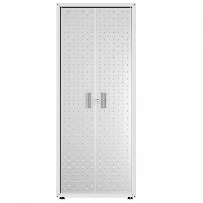 Ensemble de garage moderne Fortress 6 pieces en blanc