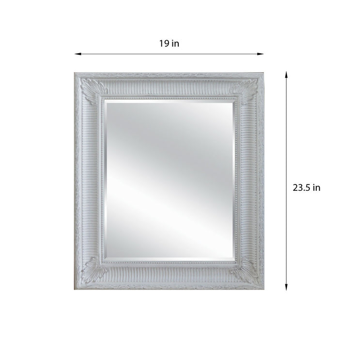 Miroir Brookshire de 23,5 po gris
