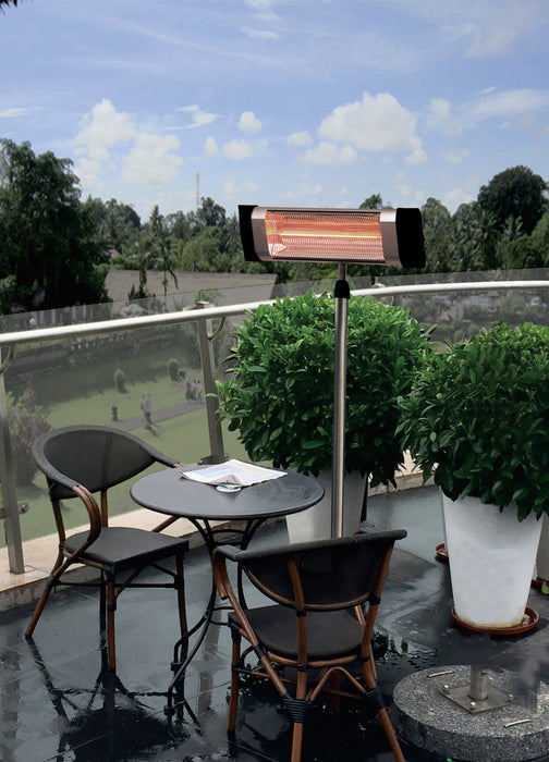 Radiateur de terrasse électrique et à infrarouge Westinghouse sur poteau - WES31-1550