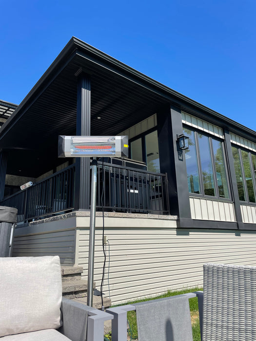 Radiateur de terrasse électrique et à infrarouge Westinghouse sur poteau - WES31-1550
