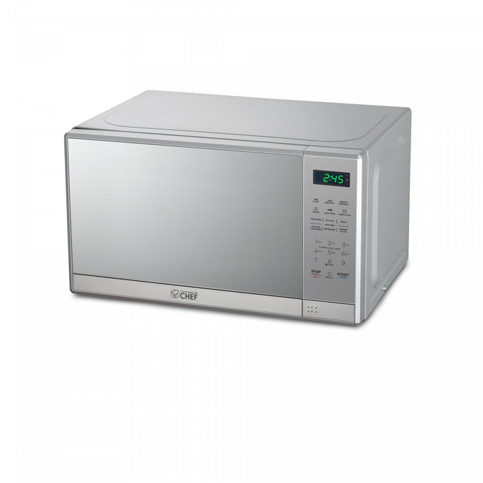 Four a micro-ondes de comptoir Commercial Chef serie CHM, 0,7 pi³, acier inoxydable
