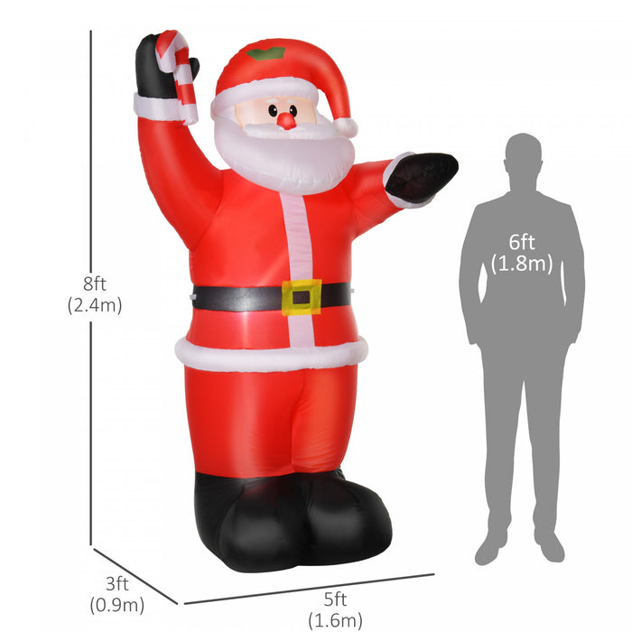 Homcom Pere Noel Gonflable