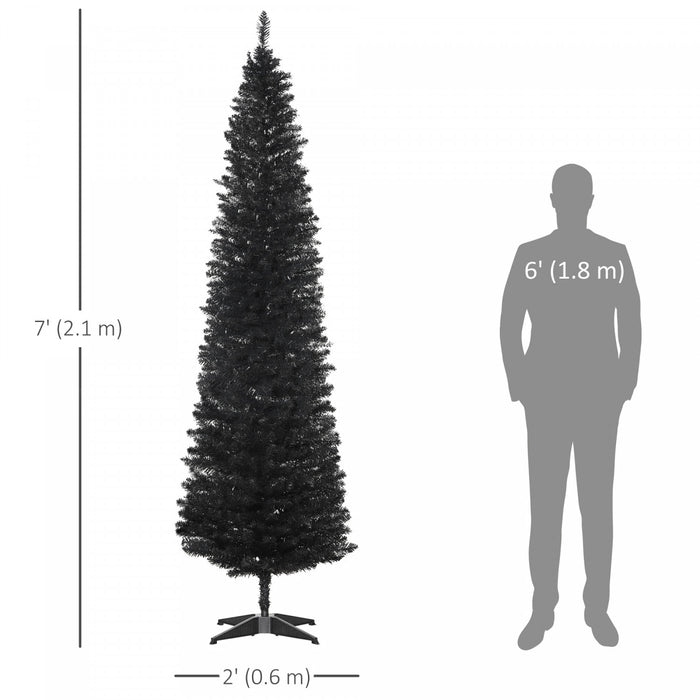 Homcom Arbre De Noel, Arbre De Noel Fin Avec Branches Realistes