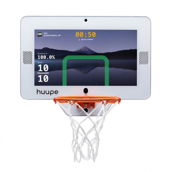 Console de jeu Huupe Arcade Smart Mini avec panier de basketball (systeme complet)
