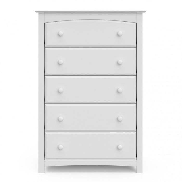 Storkcraft Kenton 5 Commode a tiroirs - Blanc