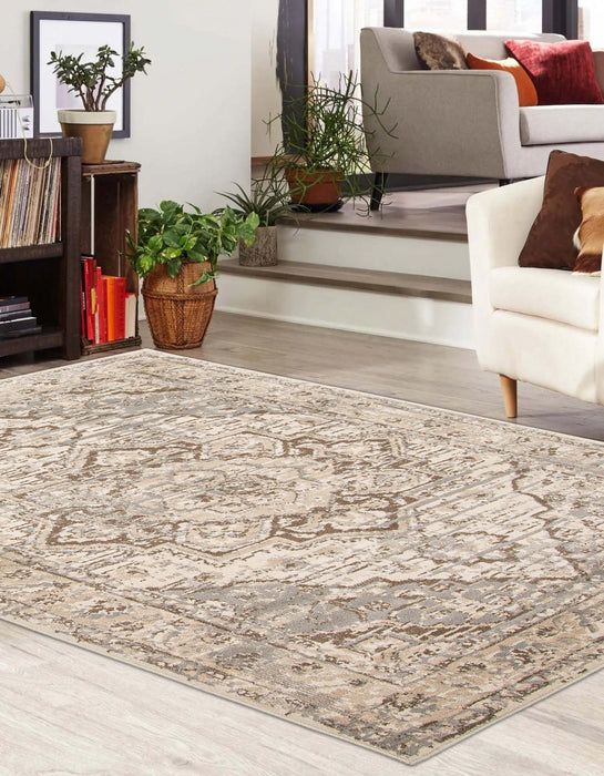 Carpette Priya beige - 8 pi 0 po x 10 pi 0 po