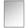 Miroir Border de 40 po noir