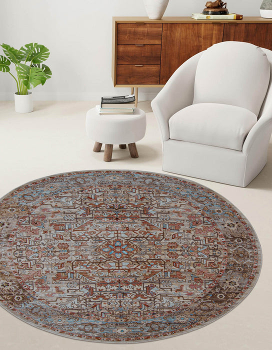 Tapis Traditionnel Bettina 5'0\" x en Multi