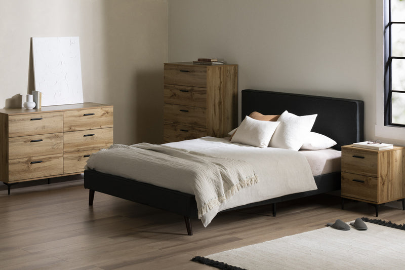 Commode Musano à 6 tiroirs - chêne nordique