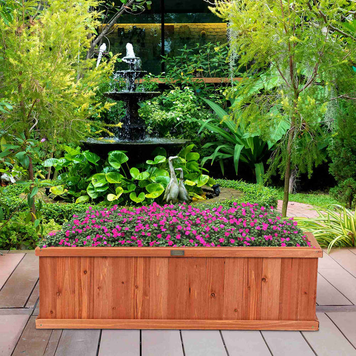 Jardiniere En Bois Massif, Pot De Fleurs Marron, Jardiniere De Fenetre, Jardiniere En Bois Avec Garde-corps, Jardiniere Rectangulaire Pour Balcon, Main Courante, Jardin, Bac Pour Legumes, Jardin En Pot, Bac Pour Massif A Fleurs Pour Interieur, Rebord De Fenetre (marron)