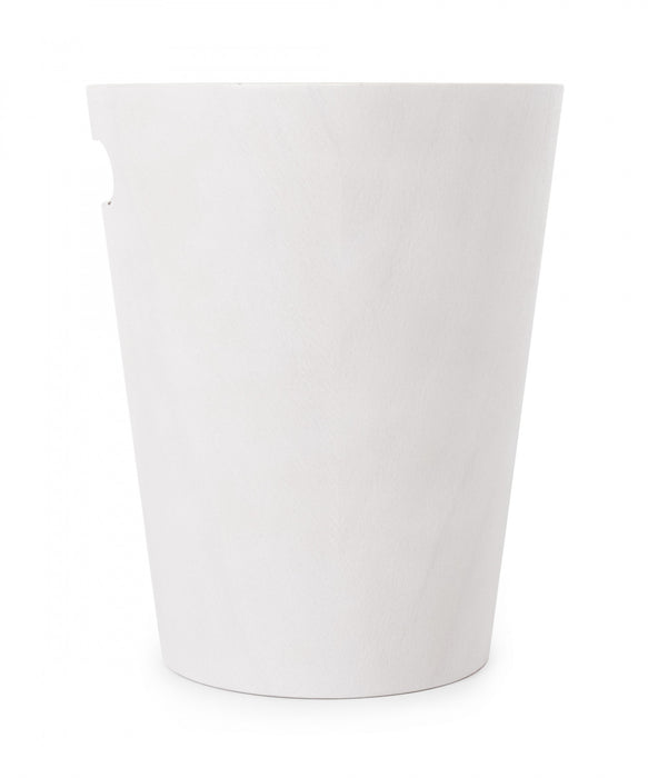 Poubelle Woodrow de Umbra - blanche