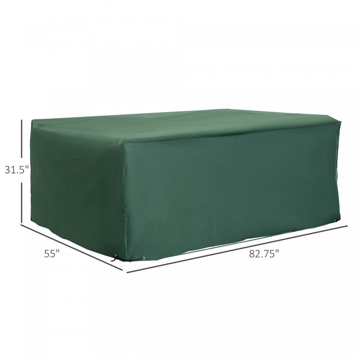 Housse De Mobilier De Patio Etanche Outsunny