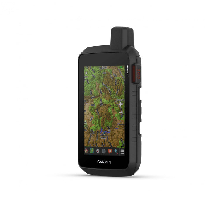 Garmin Montana 760i Gps Portable Robuste - Navigateur A Ecran Tactile Couleur De 5 Pouces, Technologie Inreach Integree, Conforme A La Norme Mil-std 810