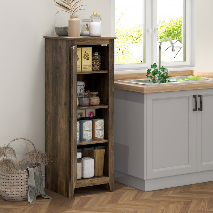 HOMCOM Garde-manger de cuisine autoportant, armoire de rangement