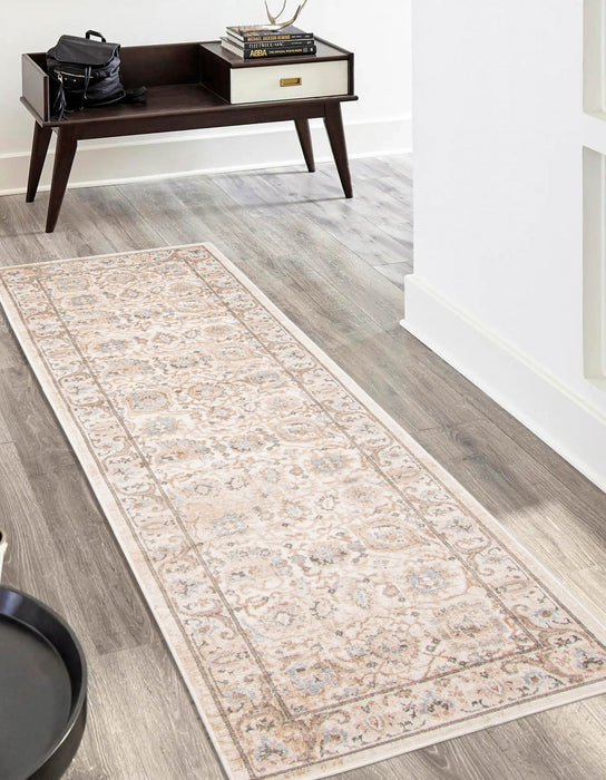 Carpette longue Tuscany ivoire - 2 pi 8 po x 8 pi 2 po 