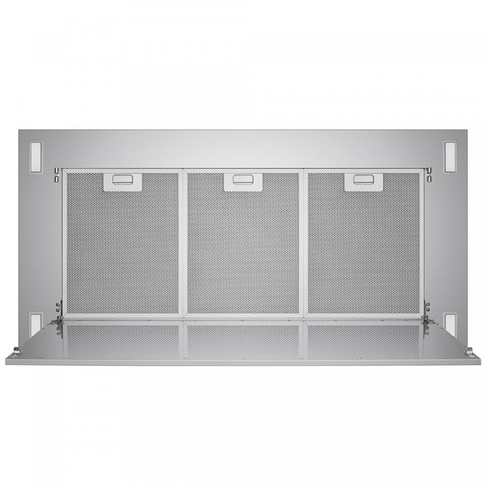 Hotte de plafond encastree Victory de 38 pouces 600 CFM en acier inoxydable