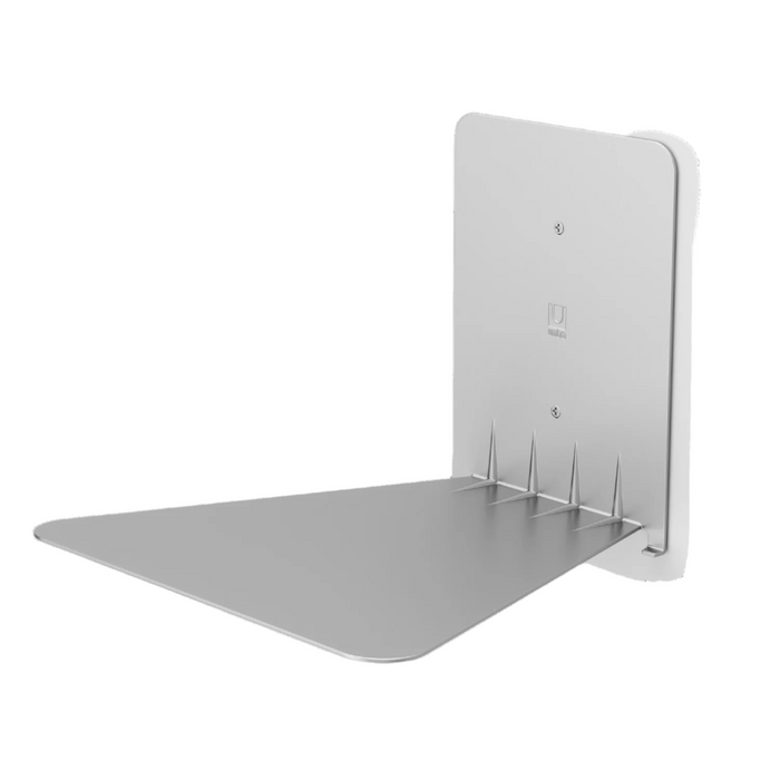 Tablette dissimulée moderne de Umbra en acier argenté - ensemble de 3