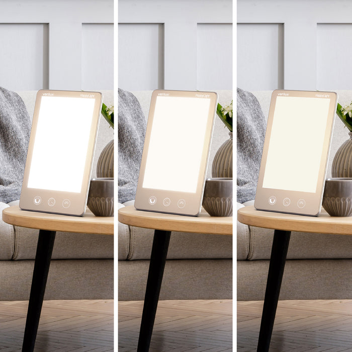 Lampe de luminothérapie Happylight Luxe de Verilux - dorée