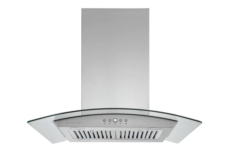 Hotte de cuisinière pour îlot Hauslane de 36 po de style auvent en verre - IS-200SS-36