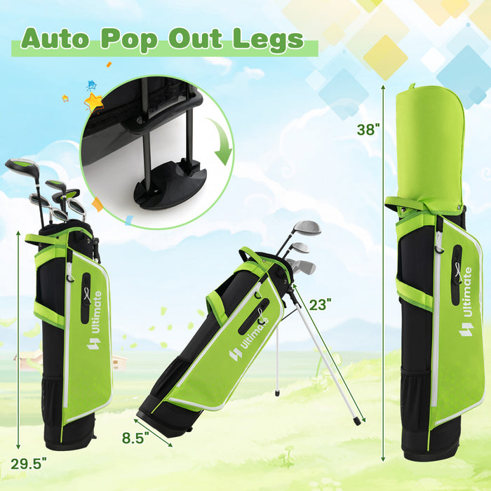 Ultimate Junior Complete Golf Club Set Pour Enfants Ages De 11 A 13 Ans