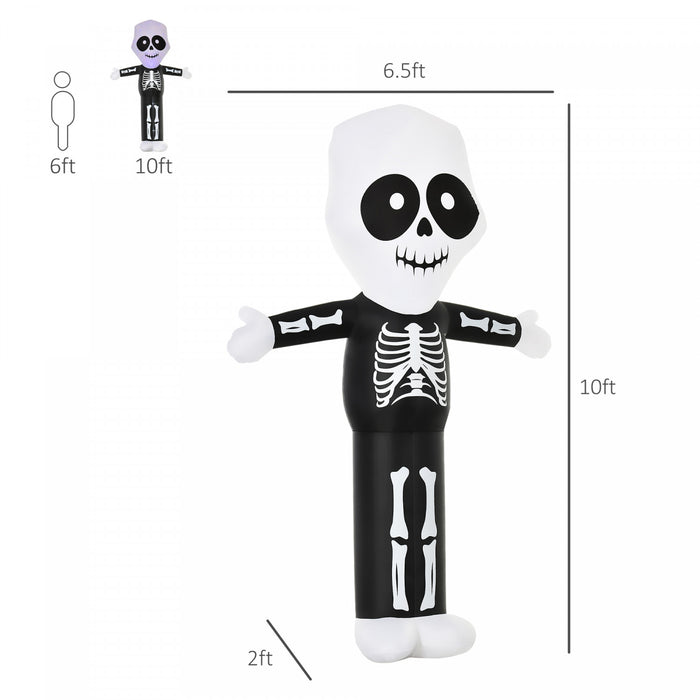 Homcom Gonflable Faucille Fantome