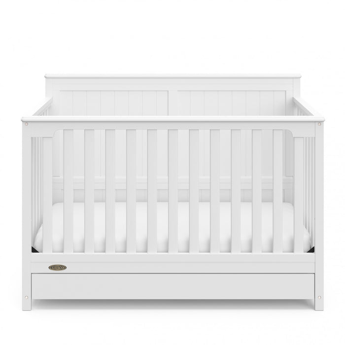 Graco Hadley Lit de bebe convertible 5-en-1 avec tiroir - Blanc