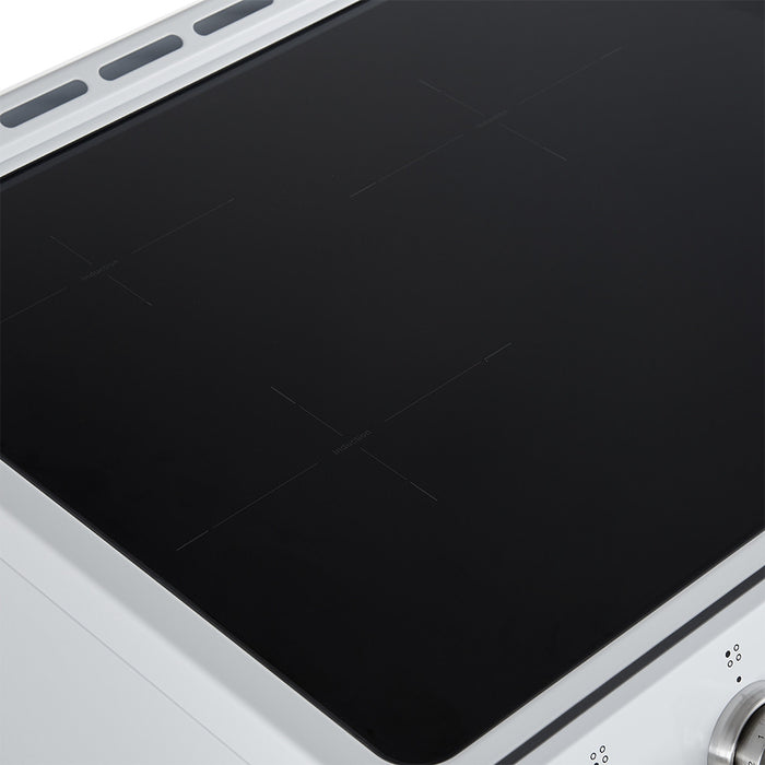 Cuisiniere a induction encastrable Leonardo Espresso de 30 po, blanche – FFSIN0982-30WHT