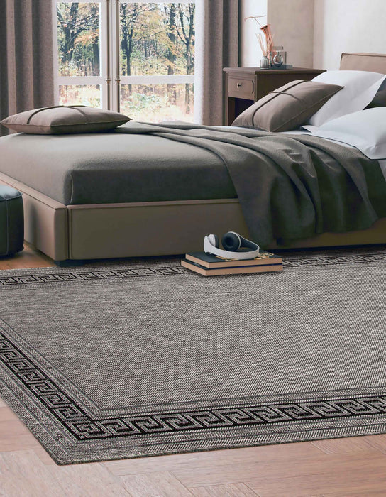 Carpette Versach grise - 5 pi 0 po x 8 pi 0 po