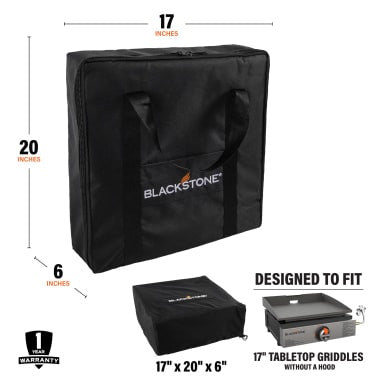 Housse et sac de transport pour plancha Blacktone 17\" - 1720