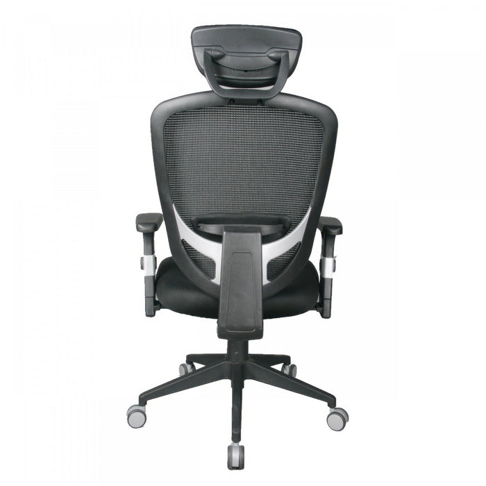 TygerClaw Fauteuil de Bureau Ergonomique en Maille a Dossier Haut avec Appui-tete