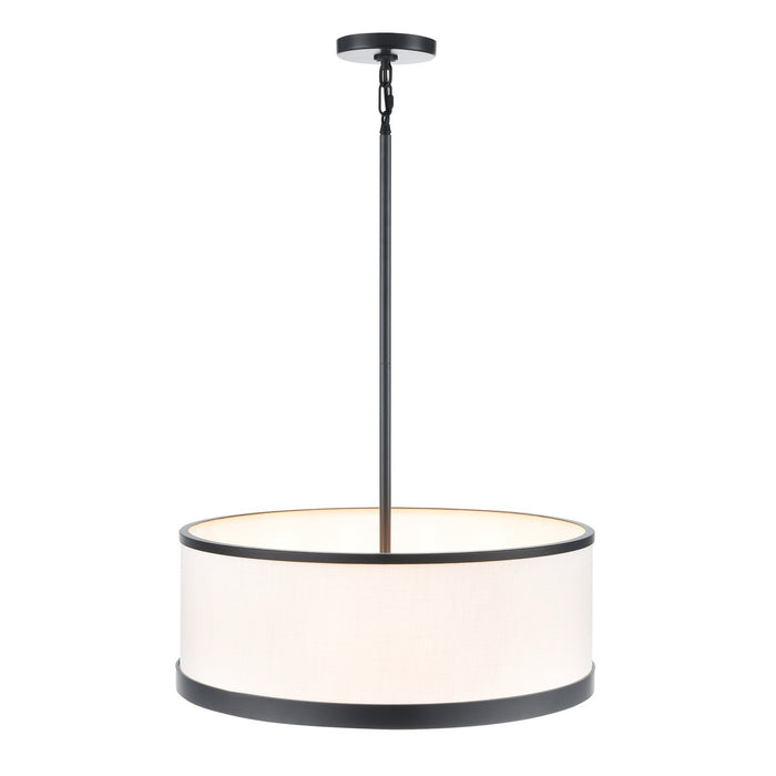 Lustre A 4 lampes High Street De 18 po, Noir