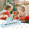 Costway 37-Key Keyboard Piano Electronic Musical Instrument Blue