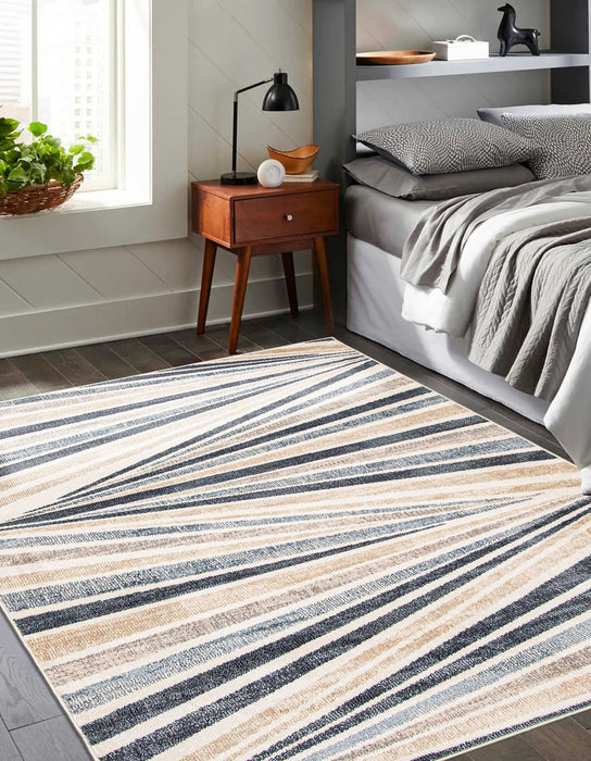 Carpette Axel ivoire - 5 pi 0 po x 8 pi 0 po   