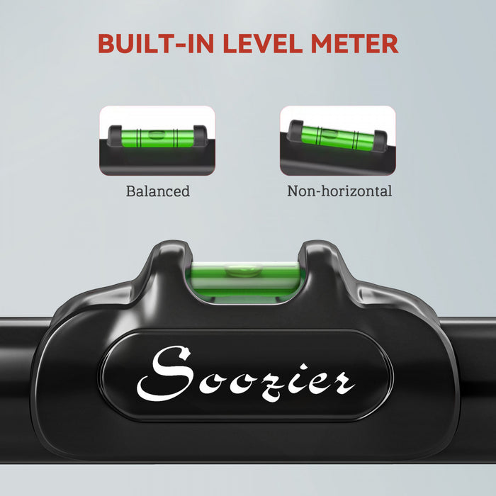 Soozier Barre de traction avec largeur reglable de 37,8\"-51,2\"